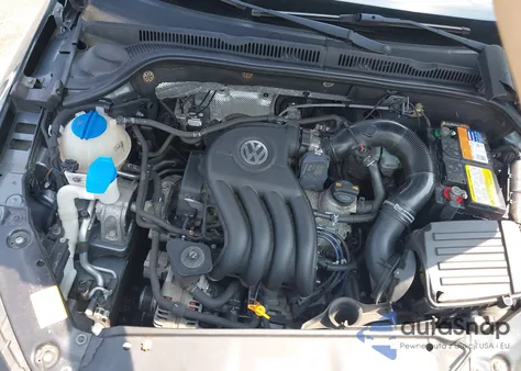 2012 Volkswagen Jetta 2.0L S из США, поврежденный, VIN 3VW1K7AJ2CM339212